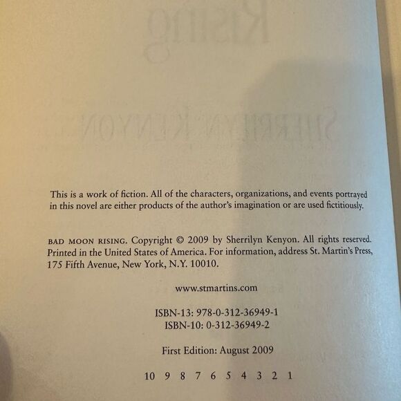 Bad Moon Rising: Book 17 A Dark-Hunter Novel by Kenyon, Sherrilyn - Picture 7 of 9